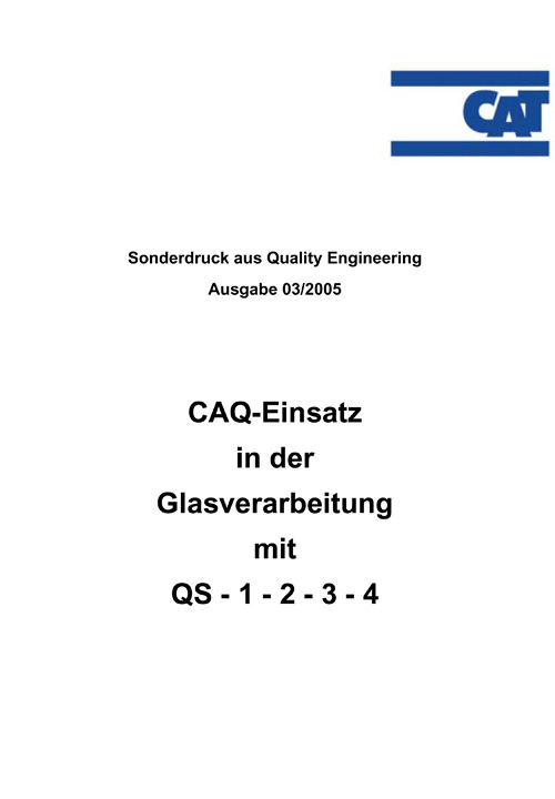 CAQ-Einsatz in der Glasverarbeitung